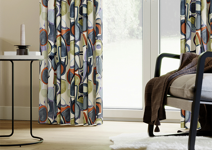 Pop, Denim - Made to Measure Curtains - Image 5